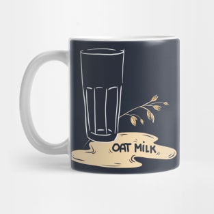 Oat Milk Glass Mug